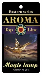 Ароматизатор картонный TOP LINE № 004 MAGIC LAMP
