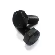 Болт М20*50 пр.12,9 полная резьба DIN 933 черный (17591)