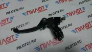Рычаг сцепления TTR125 черный в сборе (складывающийся)