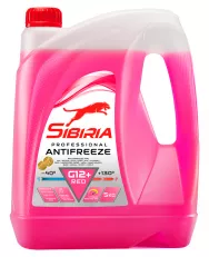 Антифриз красный SIBIRIA A-40 G-12+ 5л 