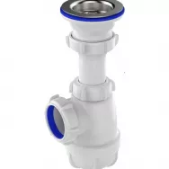 Сифон AQUANT 1 1/2"х40,без перелива, 40х50 (S0100-55) 59658