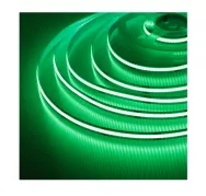 Лента светодиодная COB, 300 chip/m, 12V, IP65 (5м) зеленый