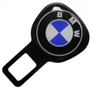 Заглушка для ремня безопасности /метал./ с логотипом BMW (1шт)