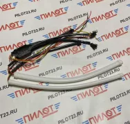 Огни дневные ходовые, гибкие трубчатые TORINO DRL LED 30см W+Y 12V c функц. поворот. (компл. 2шт)