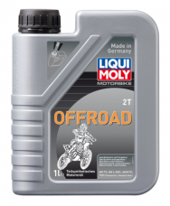 Liqui Moly Масло моторное полусинтетическое для 2-тактных мотоциклов Motorbike 2T Offroad 1л