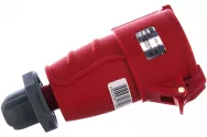 Розетка переносная IEK MAGNUM ССИ-215 16А-6ч/200/346-240/415В 3Р/РЕ/N IP44, бордовая