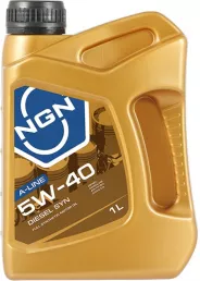Масло моторное синтетическое NGN DIESEL SYN A-LINE 5W40 CF/SN 1л