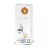 Лампа галогенная SVS H3 12V 55W PK22s Standard +30%