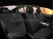 Комплект накидок CarFashion SULTAN PLUS /черный-черный-серый/ 22723