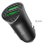 Адаптер HOCO Z39 2USB /черный/