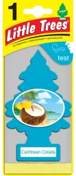 Ароматизатор LITTLE TREES елочка 10324 "Caribbean Colada" карибский коктейль