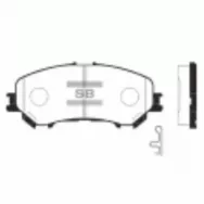 Колодки тормозные SANGSIN BRAKE SP1715