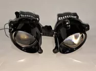 Фары противотуманные для а/м LADA Kalina, Granta, Largus LED линзы, белый свет (компл. 2 шт)