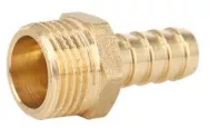 Штуцер латунь  3/4" х 25 мм (НАРУЖ) G1238.0525 57354