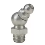 Пресс-масленка угловая Н2, форма B (45°), нержавеющая сталь V2А, M 10x1, 1221109