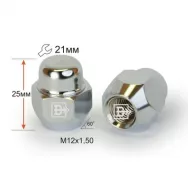 Гайка закрытая M12X1,50Х27 конус 21 ключ