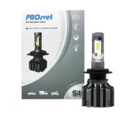 Лампа светодиодная головного света PROSVET S4 H7 30W 12-24V 4000Lm 4200K теплый белый свет (2шт.)