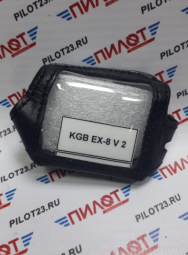 Чехол брелока автосигнализации "кобура" KGB EX- 8 V.2 (черная кожа)