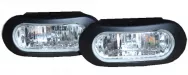 Фары противотуманные JH- 623 C /белые 12V 55A H3/ корпус пластик (компл. 2шт)