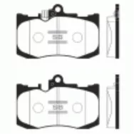Колодки тормозные SANGSIN BRAKE SP1773 передние 