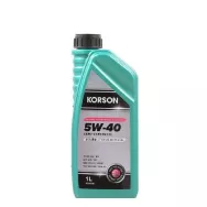Масло моторное полусинтетическое KORSON A3/B4 SM/CF 5W40 1 л