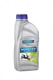 Масло моторное полусинтетическое Ravenol SCOOTER 4-T 1л