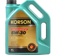 Масло моторное синтетическое KORSON A3/B4 CF/SN 5W30 4 л