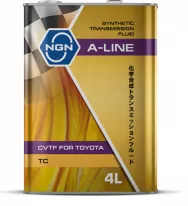 Масло трансмиссионное синтетическое NGN A-LINE для АКПП CVTF TC 4л