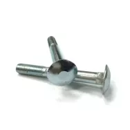 Болт М10*80 полукруглая головка DIN 603 (11378)