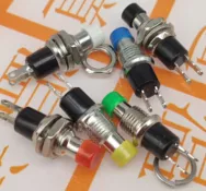 Кнопка XD7-1R без фиксации красный