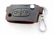 Брелок (кожаный чехол) для ключа Peugeot BGT-LKH501-PE2