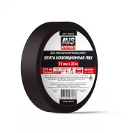 Изолента AVS SCH-001 19mm*20m ПВХ черная