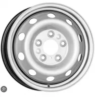 Диск штампованный ТЗСК 16/5*130-78,5 ET68 6,5J для а/м Fiat Ducato Серебристый