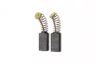 Угольные щетки для BOSCH (пружина, пятак) 6х9,5х13 мм, 2шт аналог 1617014135