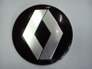 Стикер RENAULT D-62 алюминиевый сферический (на двухстороннем скотче) 