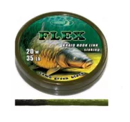 Поводковый материал /KATRAN/ FLEX 20м 25Lb Черно-Зеленый