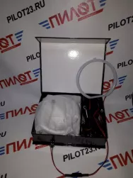 Кольца светящиеся для автофар COTTON белые для а/м BMW E39 OEM 127.5mm (пара)