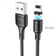 Кабель HOCO X52 Apple магнитный /черный/