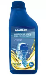 Масло моторное минеральное MARLIN СТАНДАРТ 2Т, TC-W3, 1л