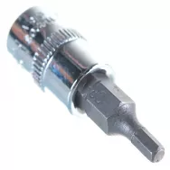 Насадка торцевая 1/4"DR с вставкой-битой TORX T30 Ombra