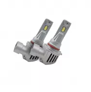 Лампы светодиодные головного света SVS HB4 (9006) 3570CSP/4000Lm/6000K/12V/35W кулер (компл. 2шт)