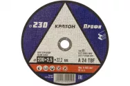 Круг для резки металла КРАТОН Профи 230х2,5х22,2мм 1 07 02 014