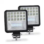 Фара светодиодная OFF-Road 9-36V 42LED 126W 28мм SQ/AL белая