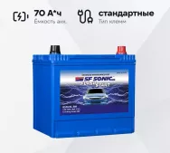 Аккумулятор SF SONIC 6СТ-70.0 (85D23L) ASIA (о.п)