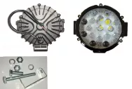 Фонарь светодиодный TORINO R17LED 51W Линза (9-30V) d-15см,h-4,5см