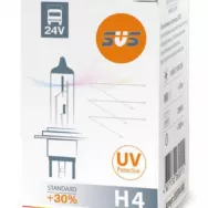 Лампа галогенная SVS H4 24V 75/70W P43t Standard +30%