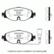 Колодки тормозные SANGSIN BRAKE SP1678
