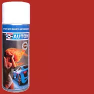 Kраска алкид аэрозоль AUTON 520мл 1015 красная