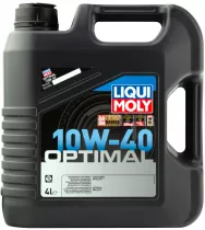 Масло моторное полусинтетическое Liqui Moly Optimal 10w40 CF/SL A3/B3 4л