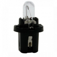 Лампа дополнительного освещения NARVA 17036 BAX 12V 1.2W (BAX8.3s/BAX10s) black